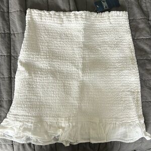 Abercrombie white skirt new with tags